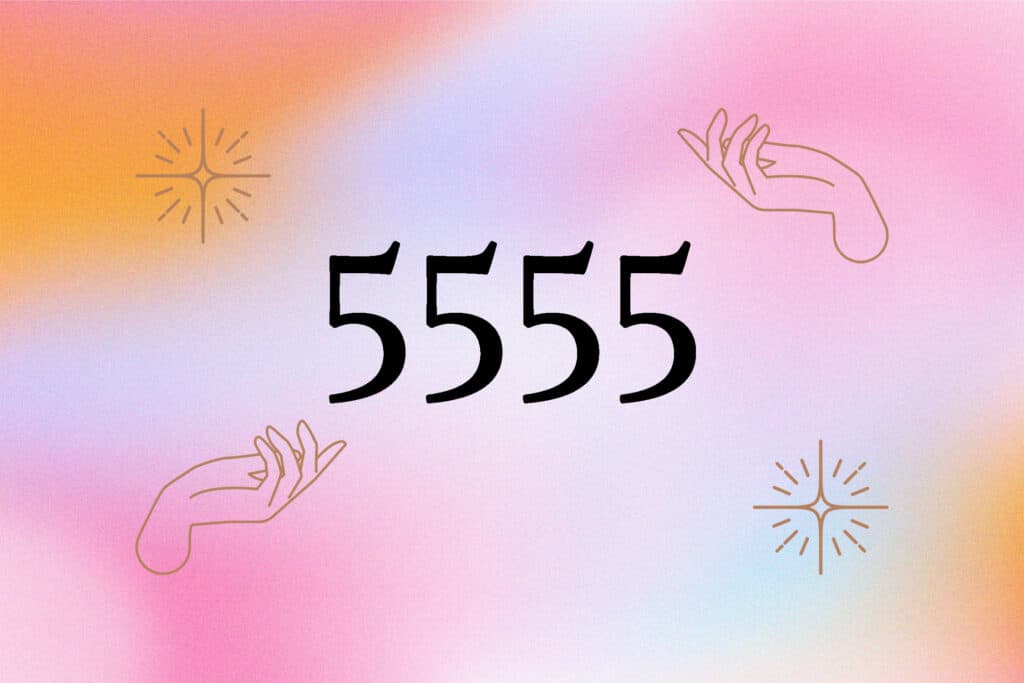 angel message 5555