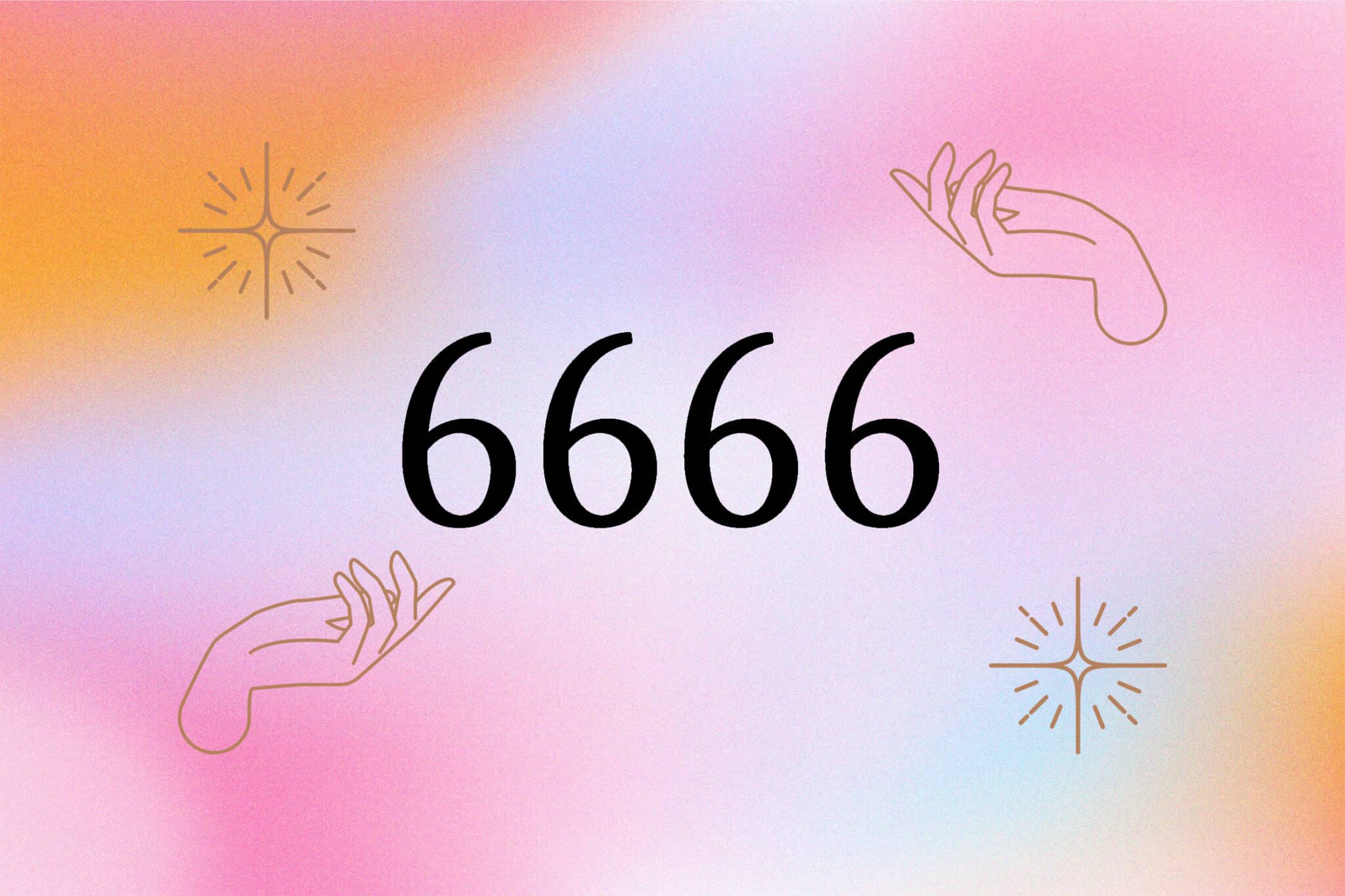 angel number 6666 meaning in hindi