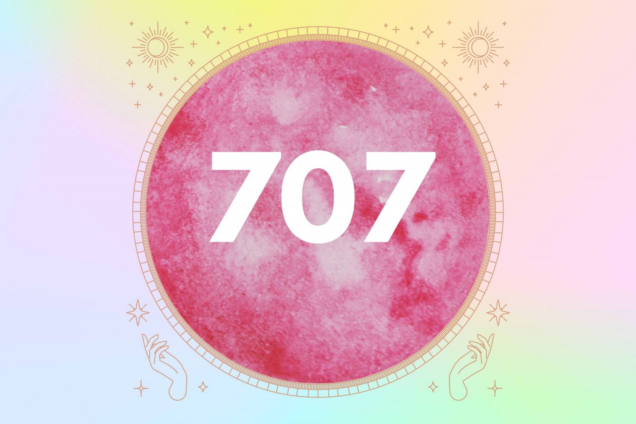 707 angel number meaning love