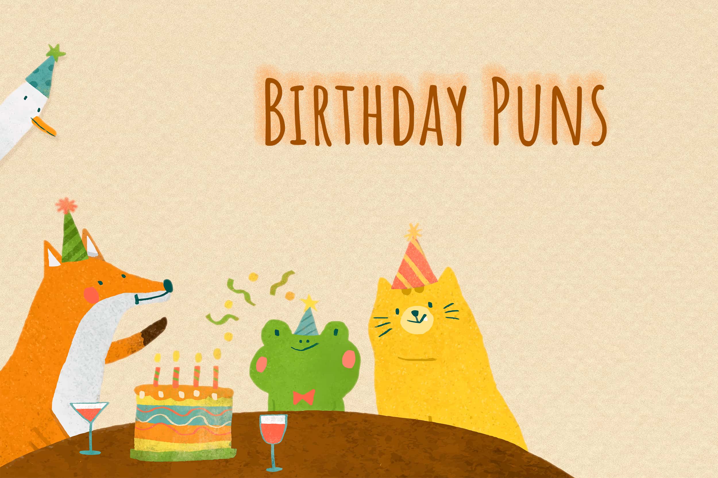 100 Funny Birthday Puns That Takes The Cake