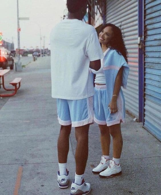 Matching black hotsell couple outfits