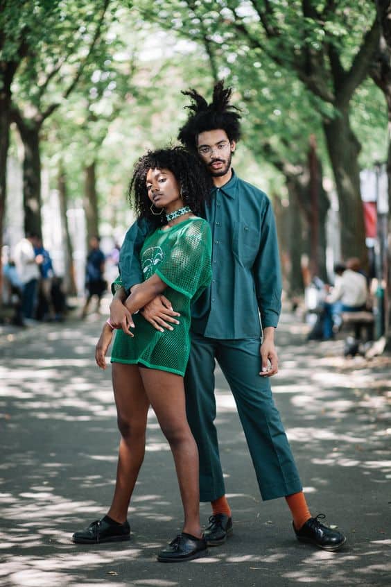 Couple up and Match it Up: Black Couple Goals in Matching Outfits