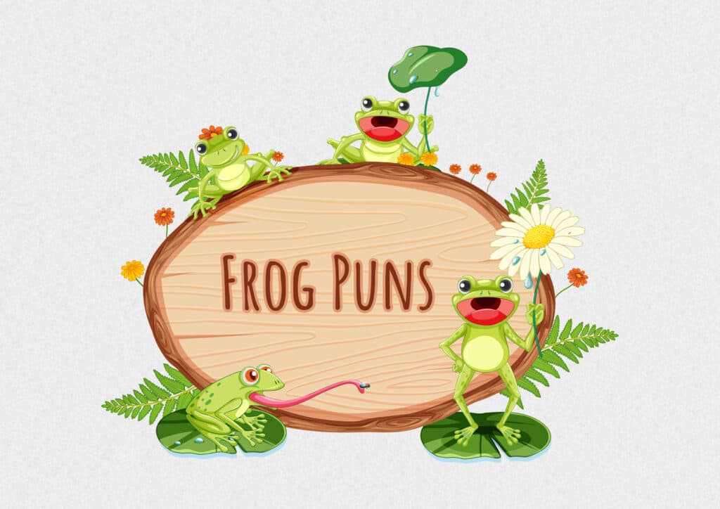 50 Funny Frog Puns and OneLiners