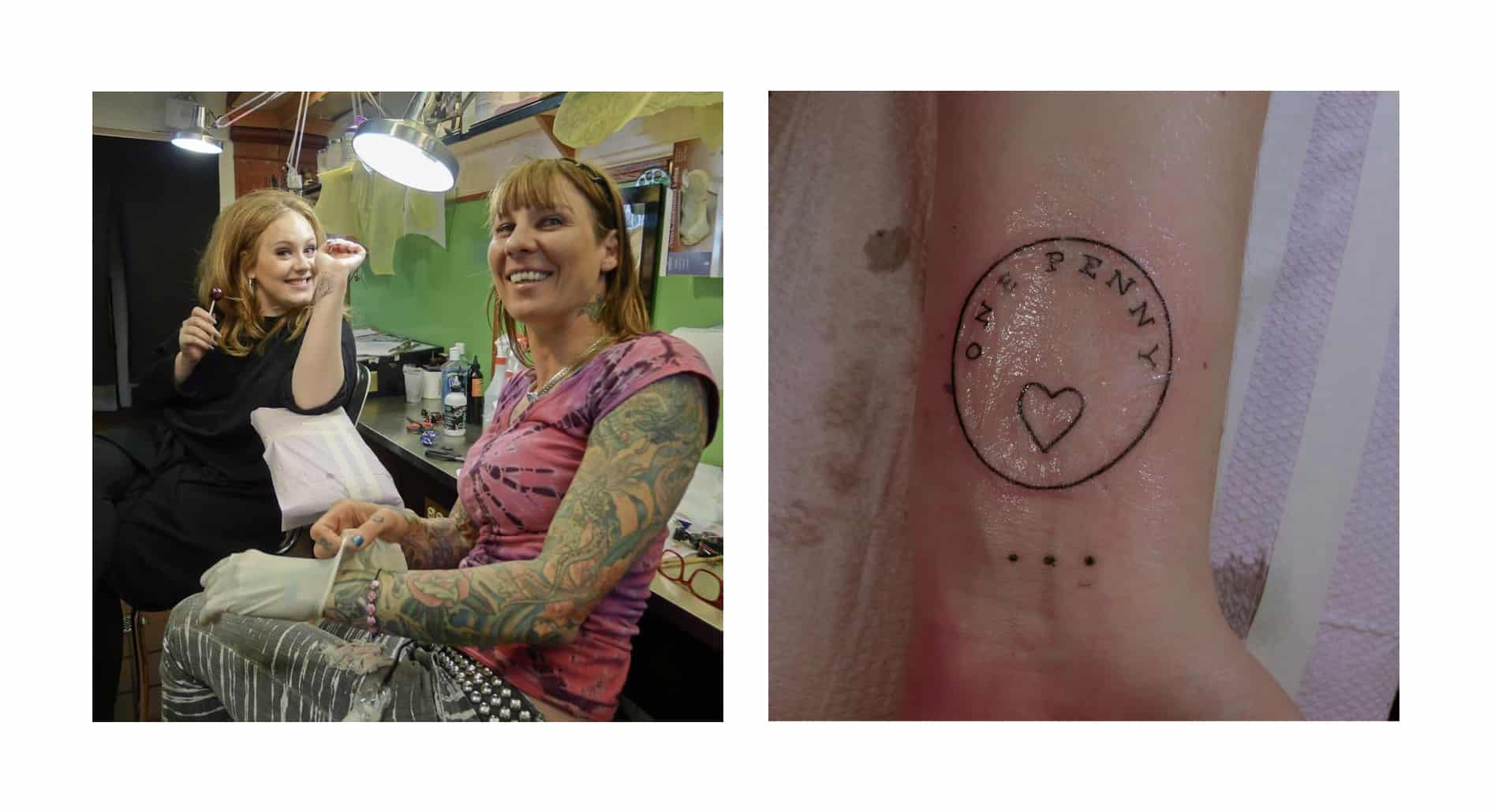 The Meaning Behind Adele’s Ten Tattoos